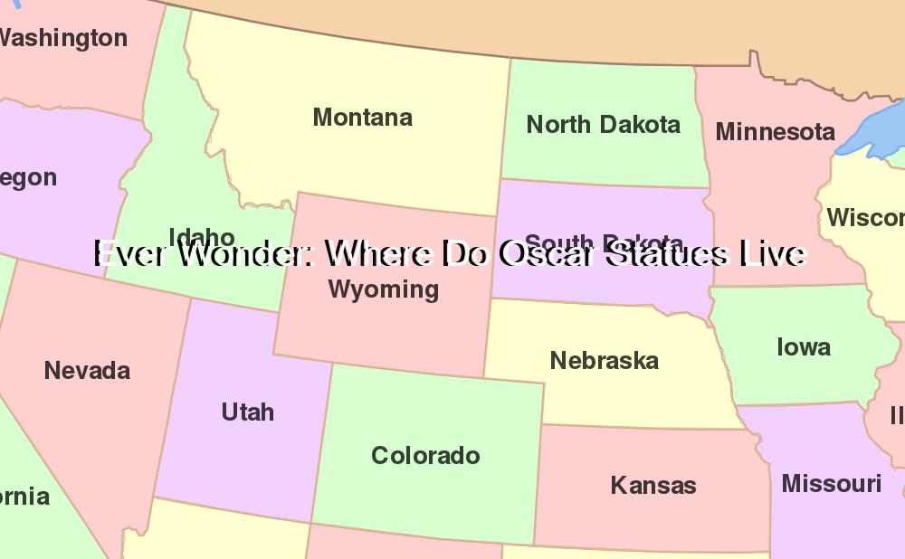 Ever Wonder: Where Do Oscar Statues Live